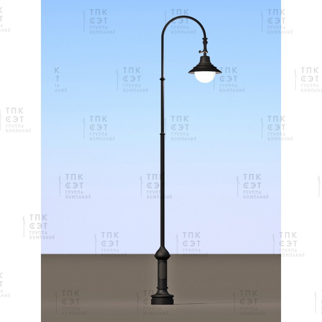Парковый фонарь «Ретро-1» (2.T04.4.43.V14-01/1)
