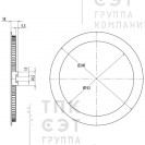 Тонкая светодиодная панель SPOT 17/220 (LL-ДВБ-01-017-0050-30) серебристый