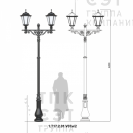 Парковый фонарь «Аллея-5» (1.Т.17.2.01.V07М-2)