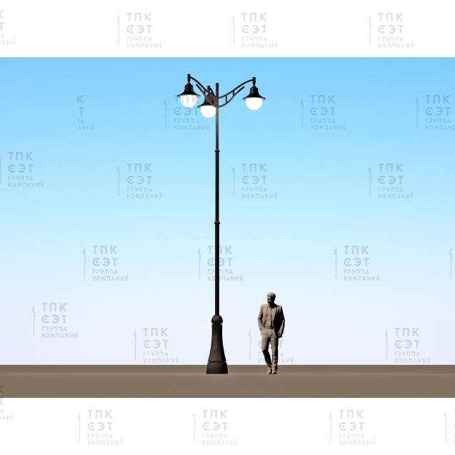 Парковый фонарь «Тринити» (2.T21.1.84.V11-01/3)