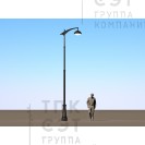 Парковый фонарь «Журавль» (2.Т09.1.83.V42-02/1)