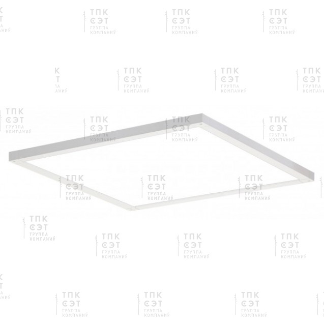 Потолочная светодиодная панель DS-DVO-028-1-P600x600-S (с тросами для подвеса)