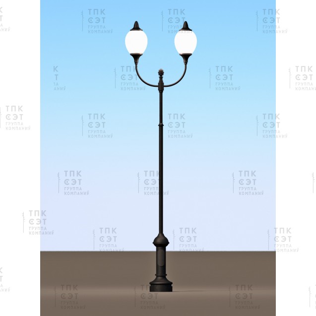 Парковый фонарь «Бутон» (2.T04.2.39-1.V34/2)
