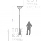 Парковый фонарь «Щелковск-1» (2.Ц08-Т06.1.0.V41-01/1)