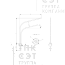 Кронштейн двухрожковый однонаправленный на обечайке (Серия 1)
