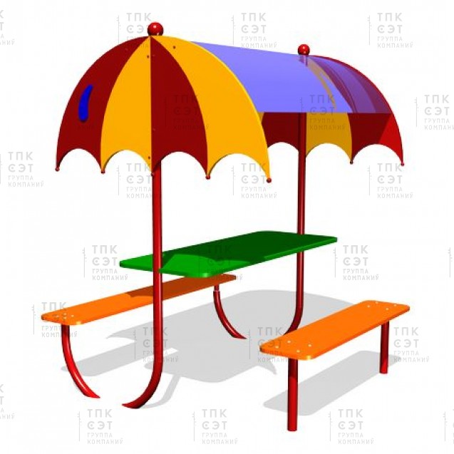 Детский столик с навесом «Зонтик»